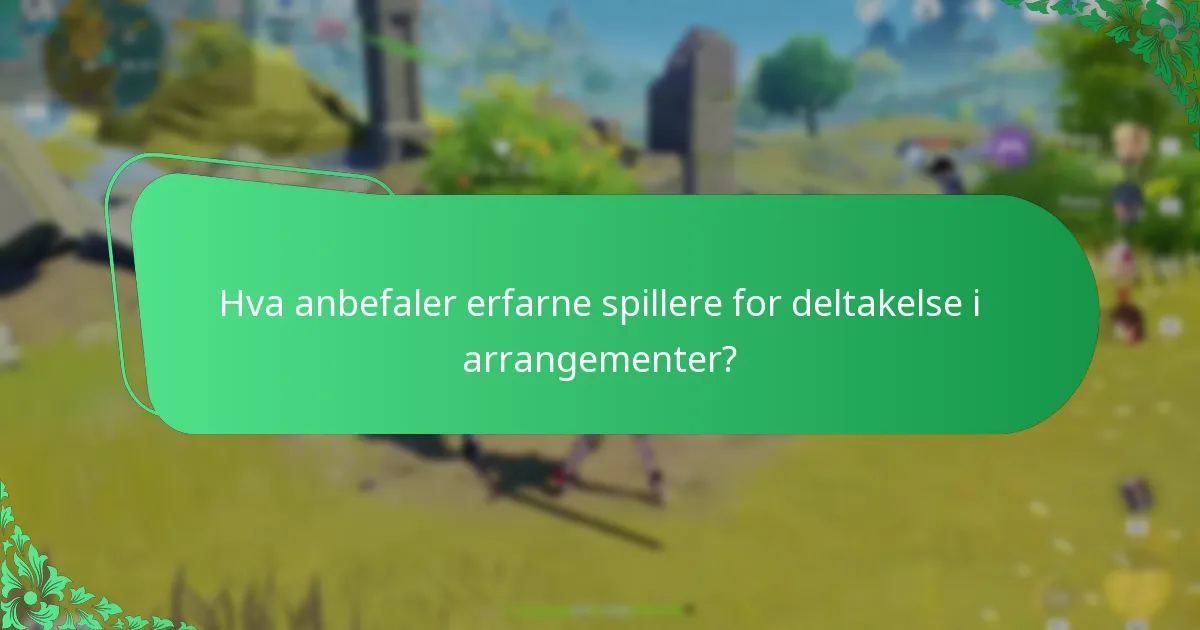 Hvordan kan spillere engasjere seg effektivt med Genshin Impact-arrangementer?