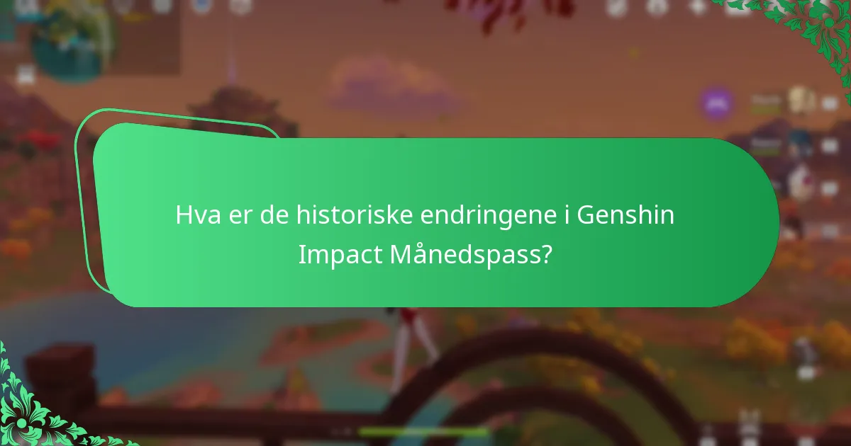 Hvilke bonuser har blitt tilbudt i Genshin Impact Månedspass?