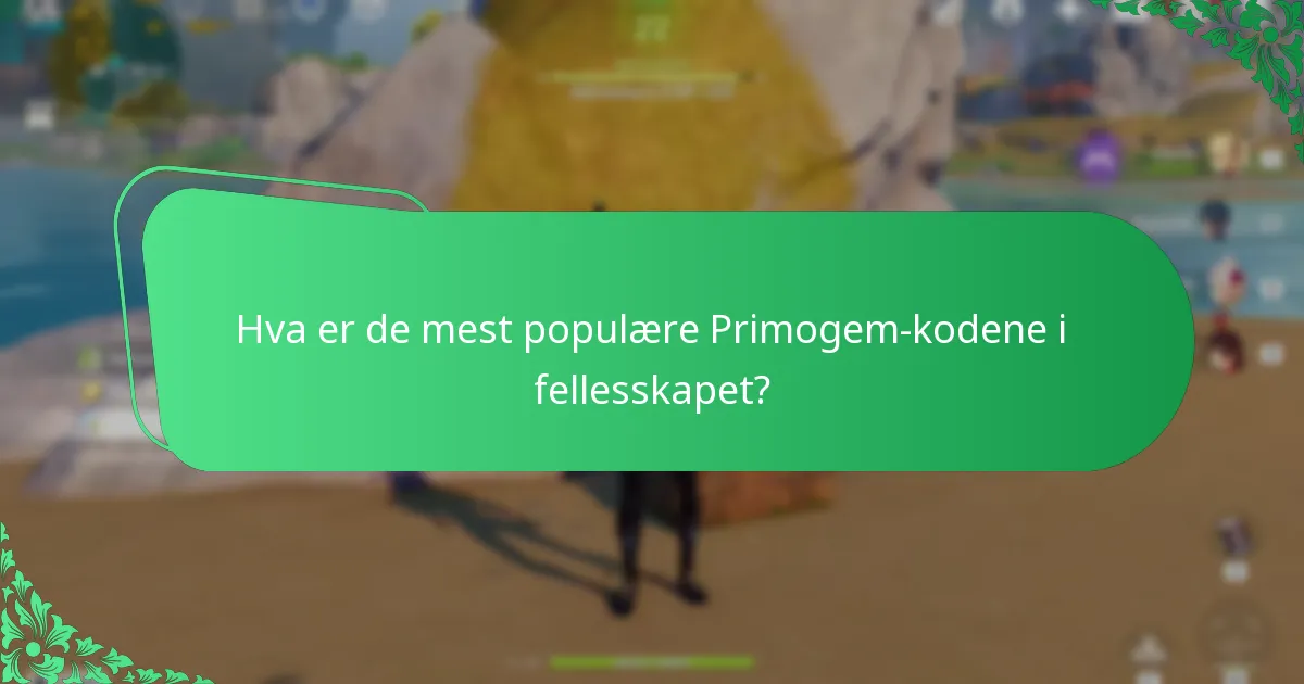 Hvordan innløse Genshin Impact Primogem-koder?