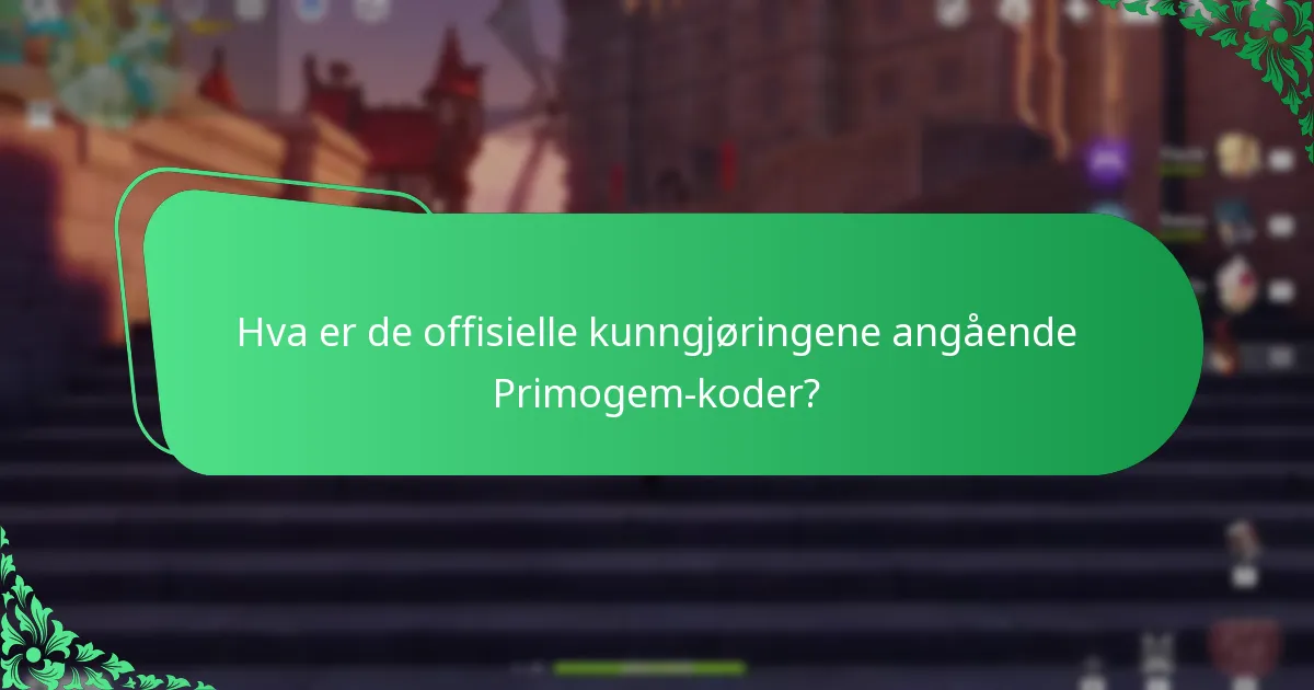 Hvor kan jeg finne de beste kildene for Primogem-koder?