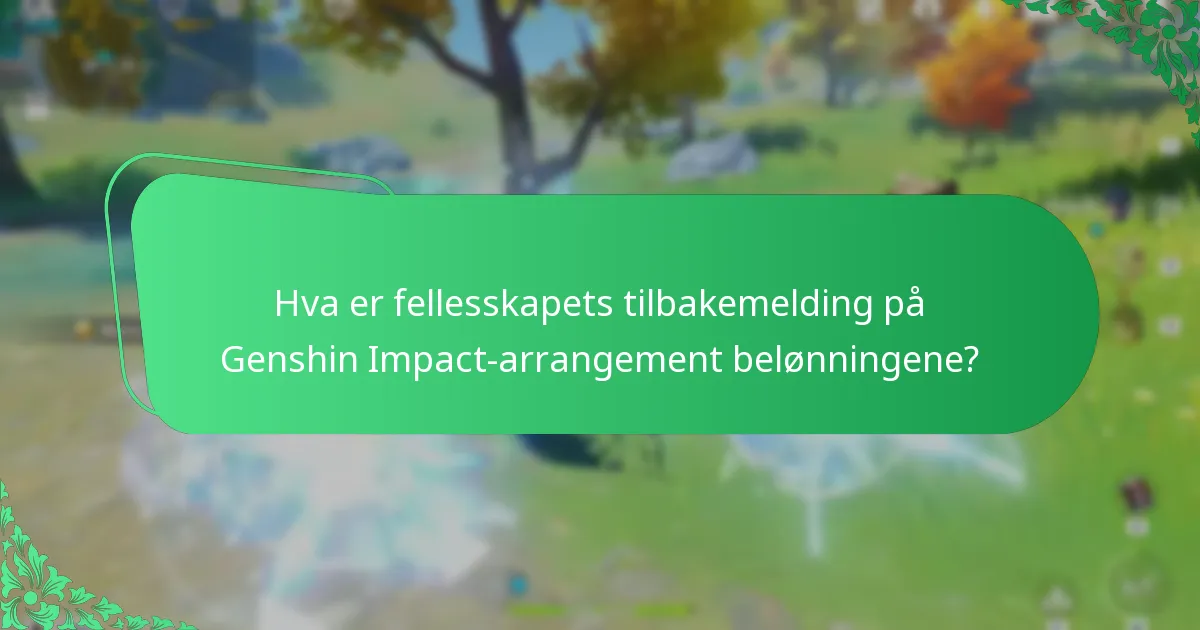 Hva avslører spillertestemonier om arrangement belønningene?