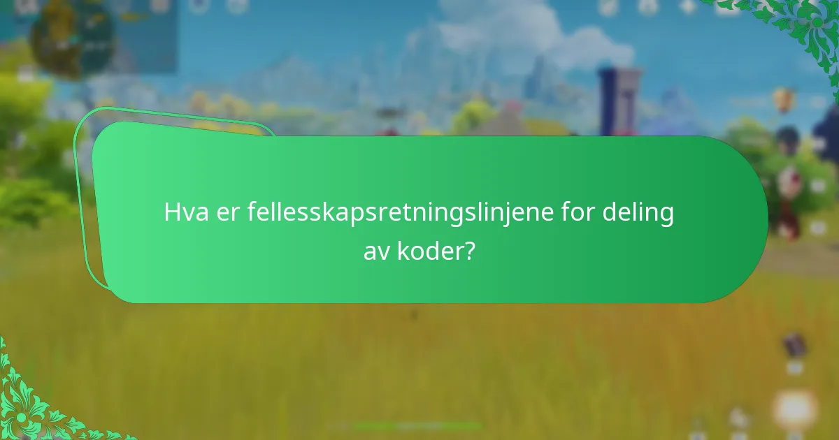 Hvordan dele Primogem-koder på en sikker måte?