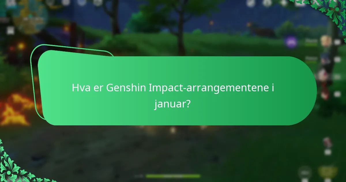 Hva er Genshin Impact-arrangementene i mars?