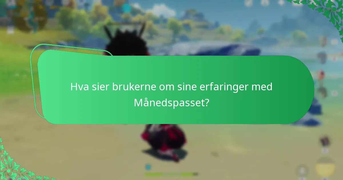 Hvordan sammenlignes Genshin Impact Månedspass med andre pass?
