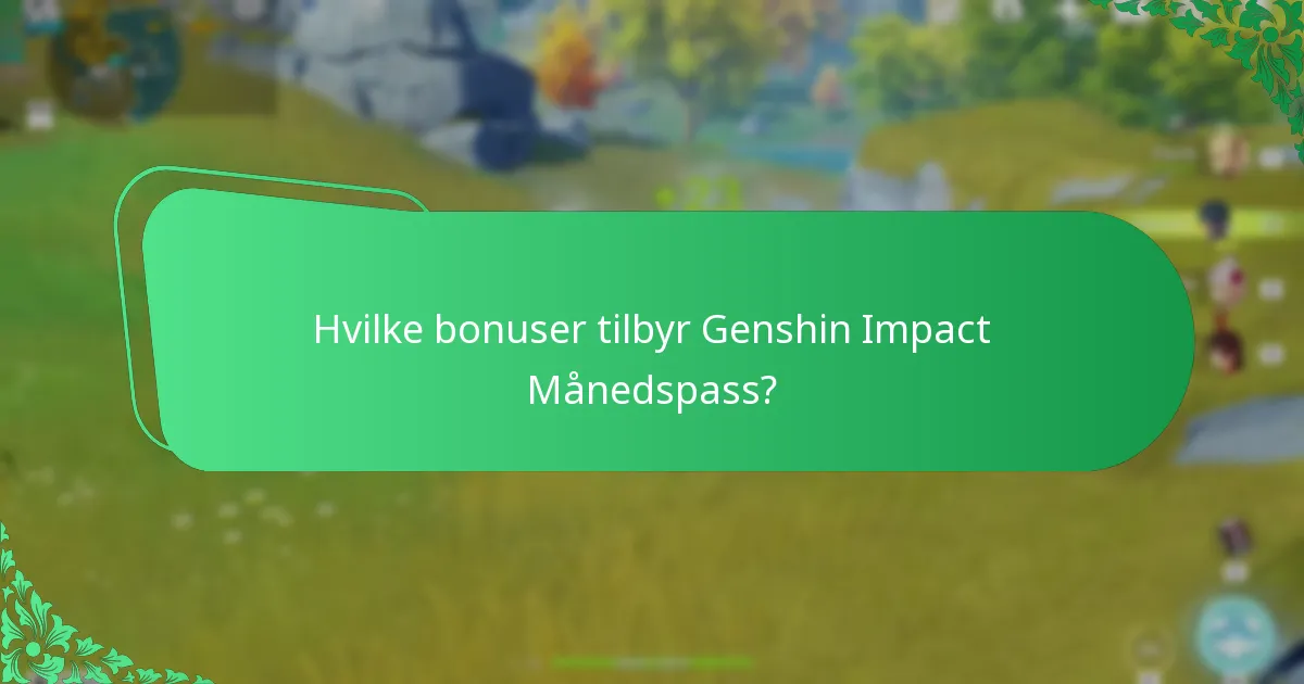 Hva mener spillerne om Genshin Impact Månedspass?