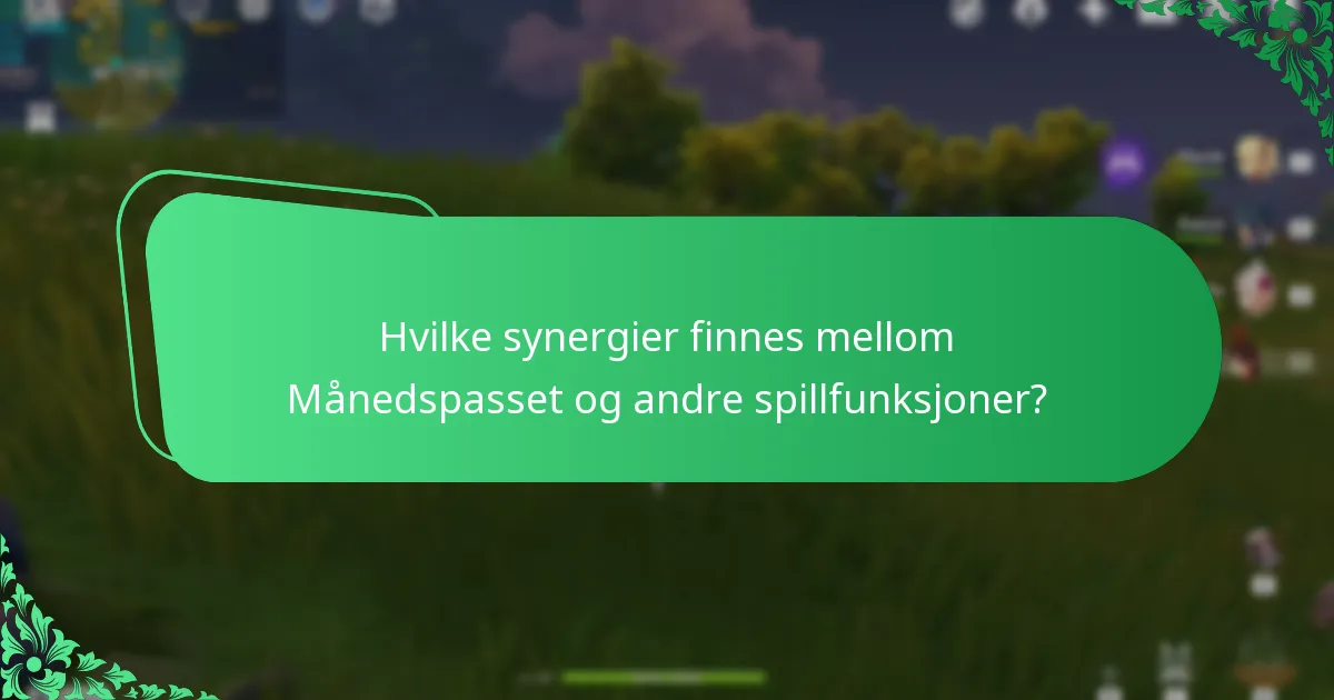 Hva er den totale innvirkningen av Månedspasset på spillopplevelsen?